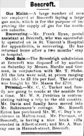 Beresleigh Estate Beecroft Sale Results